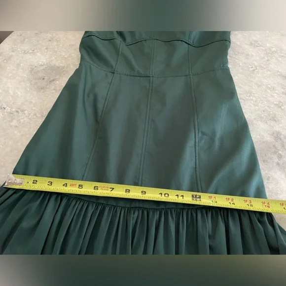 Zara Topstitched Midi Dress - Picture 11 of 17